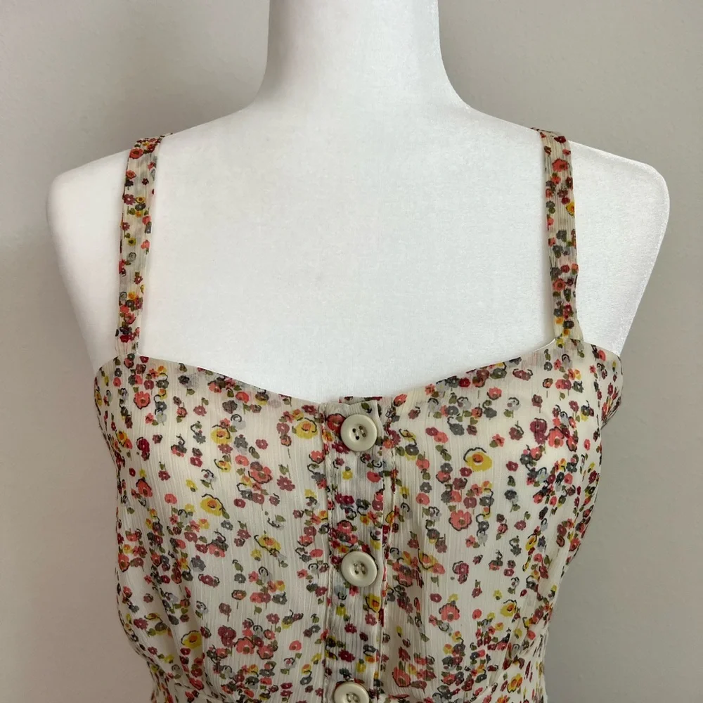Neiman Marcus Mini Dress with Flowers NWT - Size Small - Picture 2 of 7